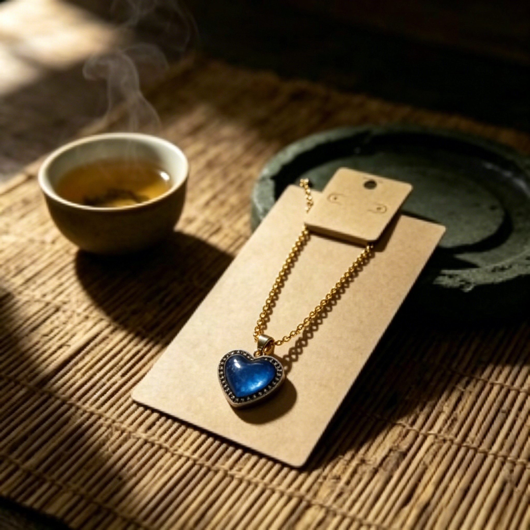 Heart pendant view 1